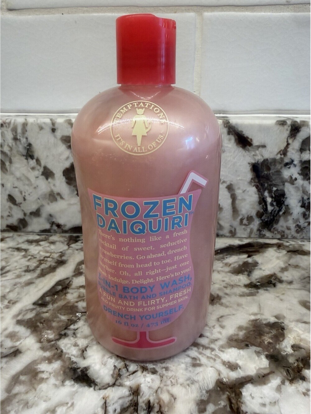 NEW Bath & Body Works TEMPTATIONS FROZEN DAIQUIRI wash 3 in 1